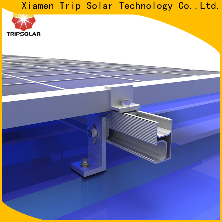 TripSolar solar panel metal roof mounting systems for business