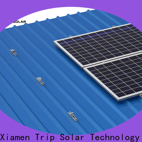 TripSolar Top solar panel metal roof mounting systems Supply