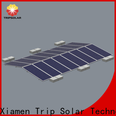 TripSolar New flat roof solar panel mounting company