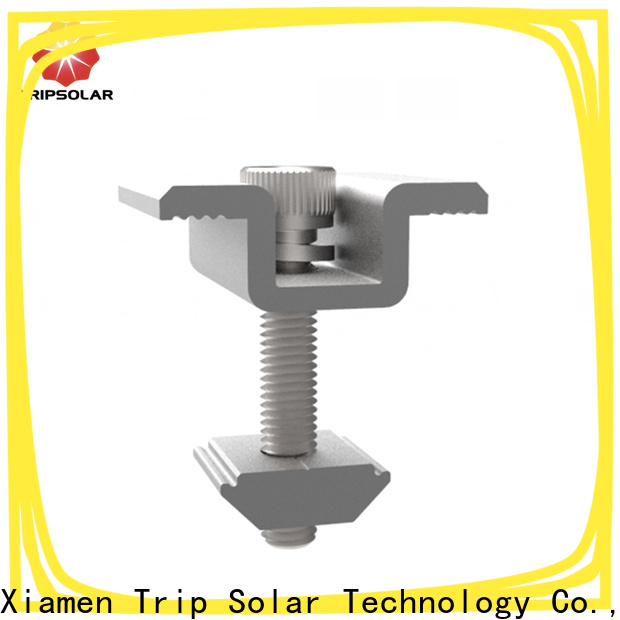 Top aluminum solar rail Supply