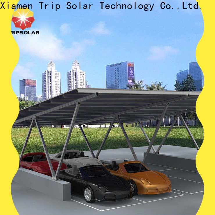 TripSolar home solar carport for business