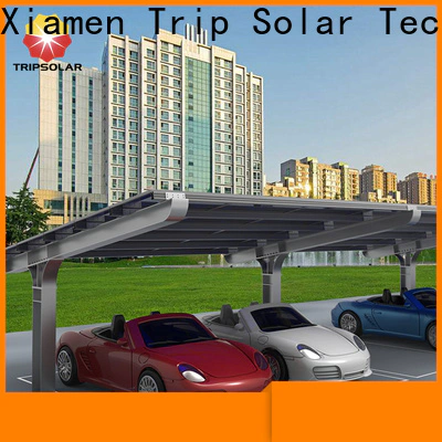 TripSolar New solar panel parking lot for business