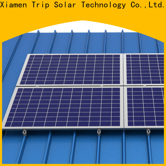 TripSolar Latest adjustable solar roof mount company