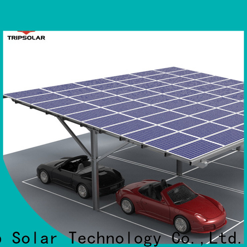 New solar panel carport manufacturers