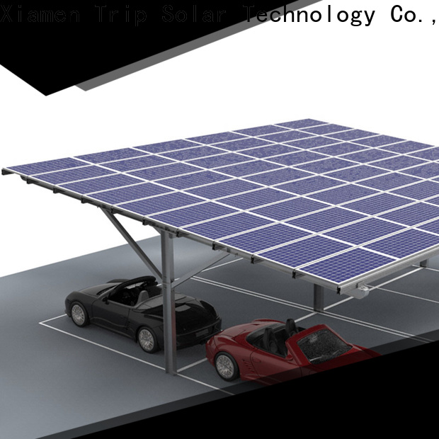 TripSolar solar parking canopy Supply