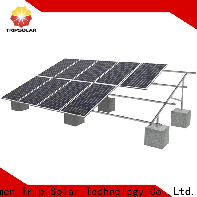 TripSolar ground solar mounting system factory