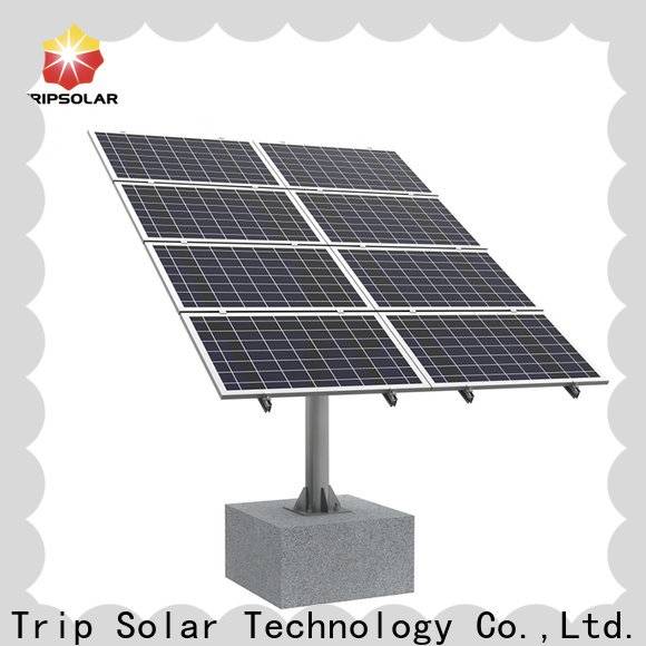 TripSolar solar ground mounting system for business