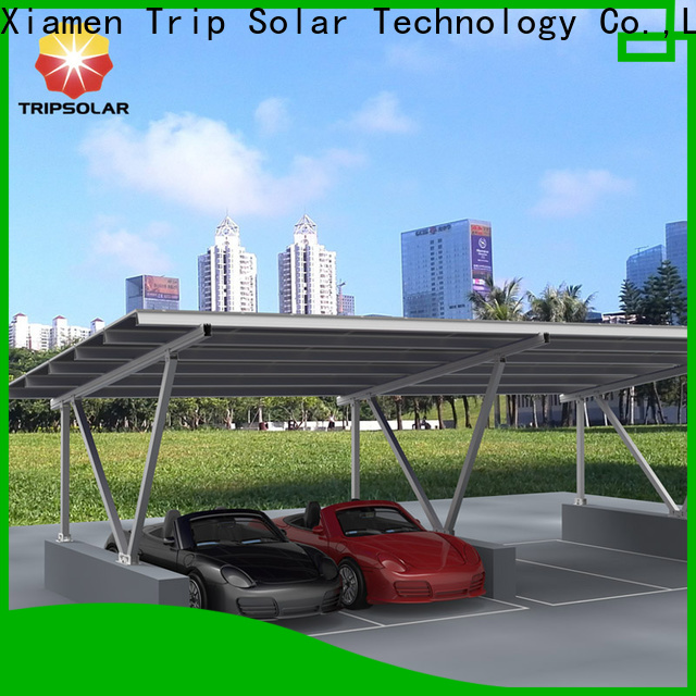 TripSolar Latest solar carport kit Supply
