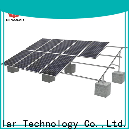Top adjustable ground mount solar rack Supply
