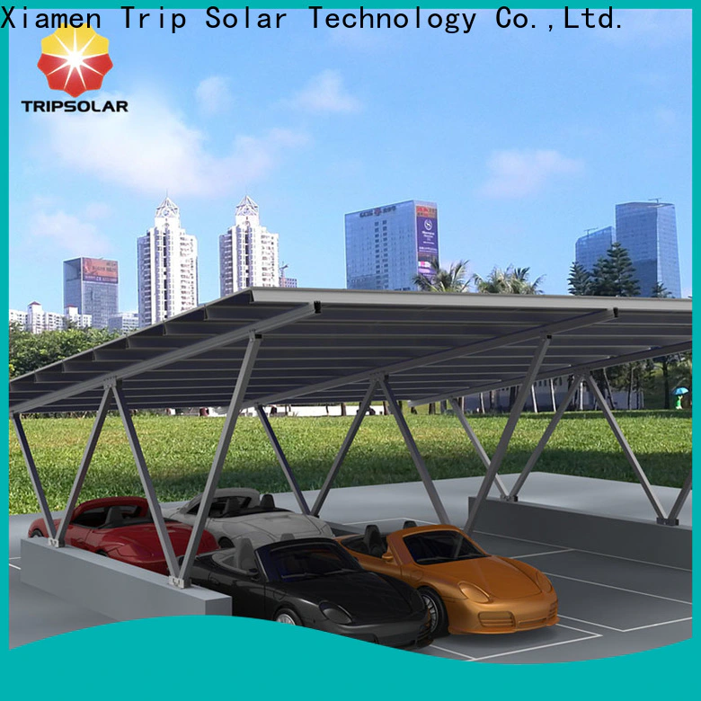 TripSolar Best solar roof carport factory
