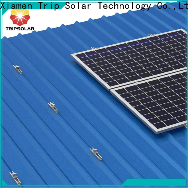 Latest standing seam metal roof solar mount manufacturers