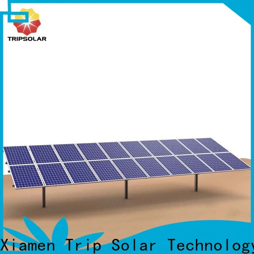 TripSolar solar ground racking system factory