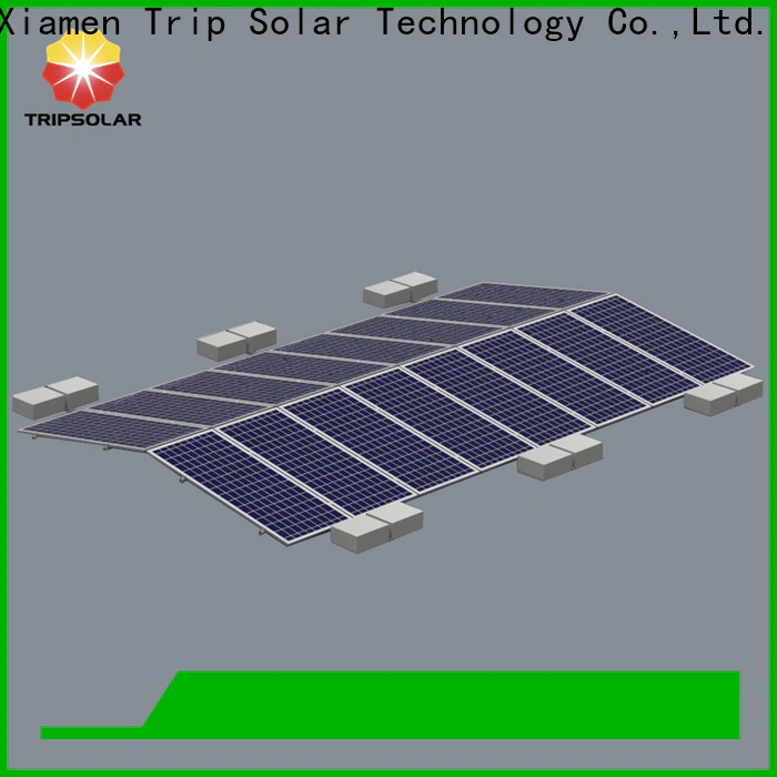 Latest solar flat roof mounting system Supply