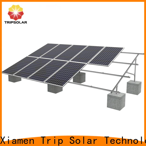 TripSolar Latest ground mount solar structures for business