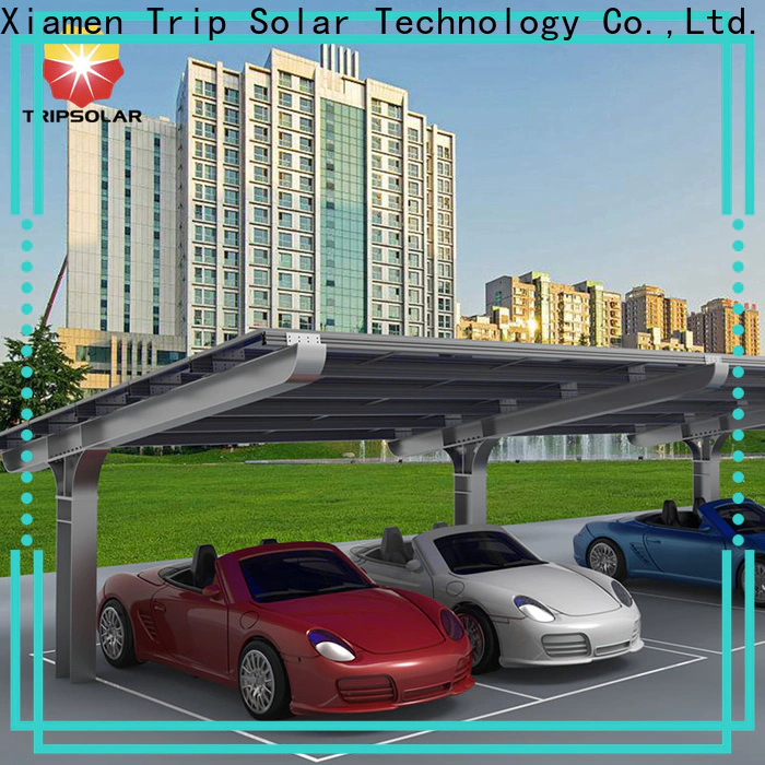 TripSolar Custom solar car park canopy company