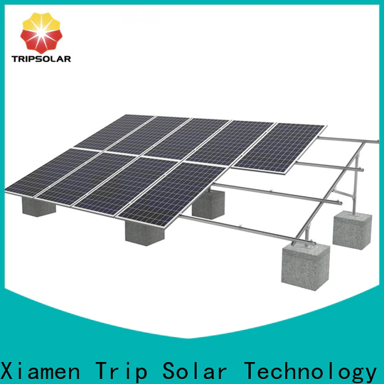 TripSolar ballasted ground mount solar racking Suppliers