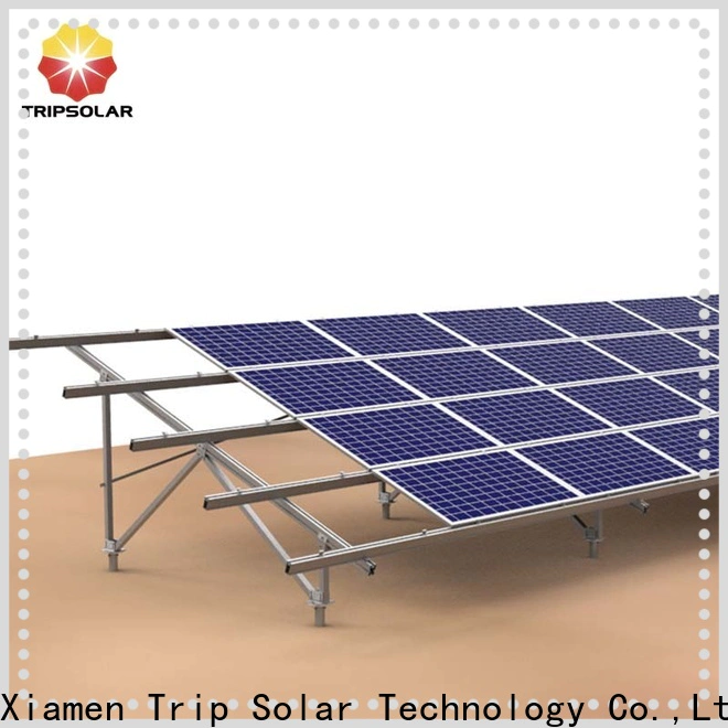 Custom ground solar mounting system company