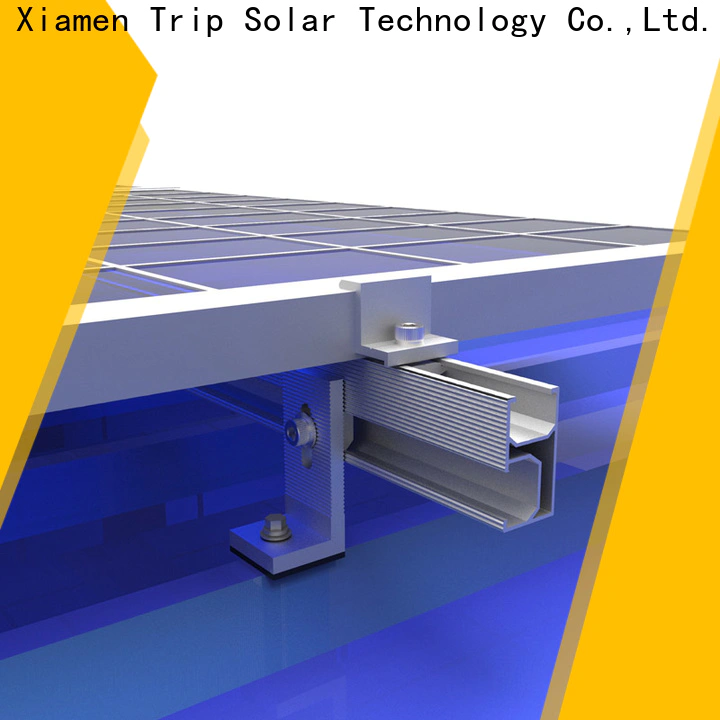 TripSolar standing seam metal roof solar mount Supply