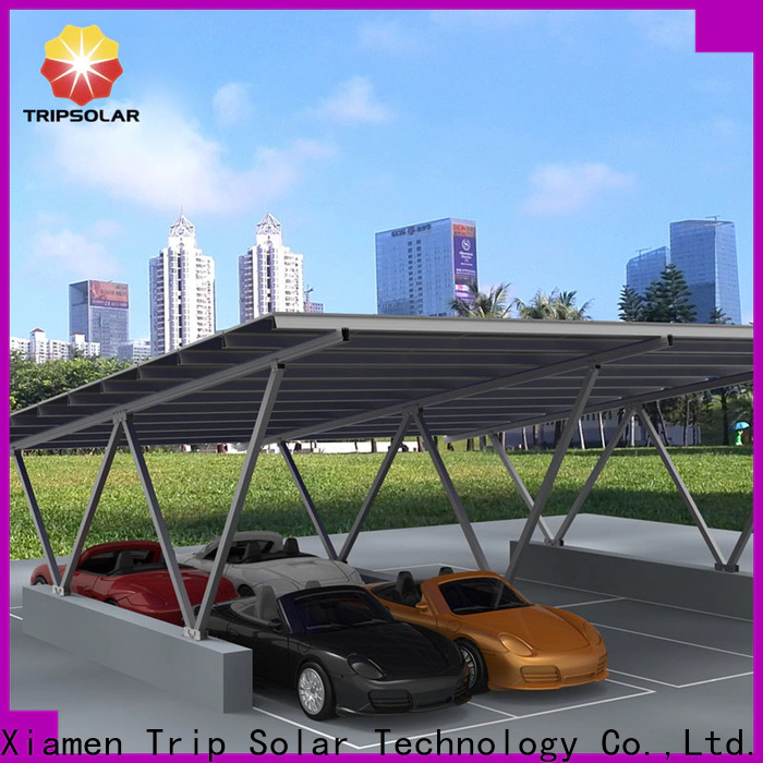 TripSolar solar carport mount for business