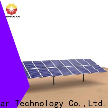 TripSolar solar panel ground mount for business