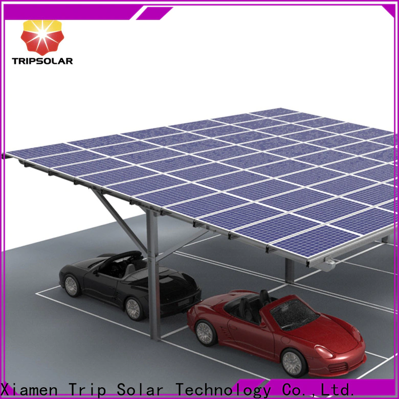 TripSolar New carports with solar panels factory
