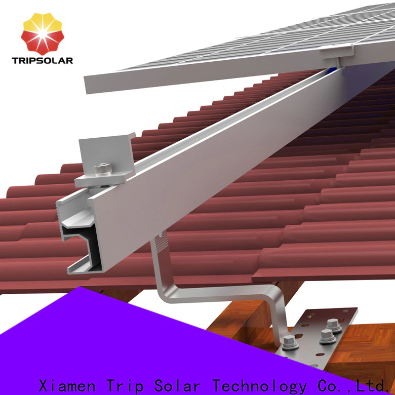 TripSolar Top solar panel roof mount for business