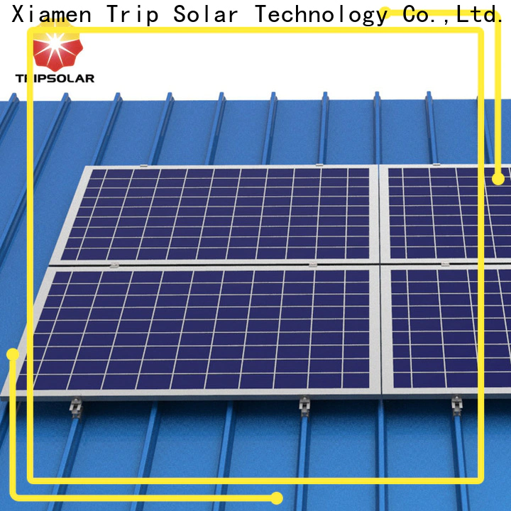 TripSolar Custom adjustable solar roof mount company