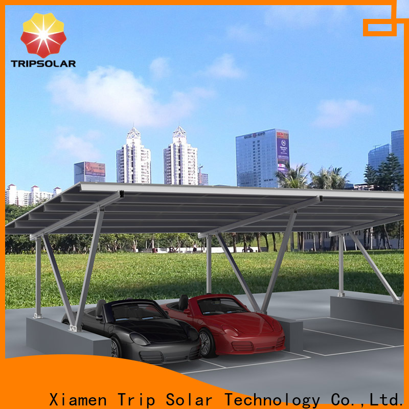 TripSolar Best solar roof carport factory