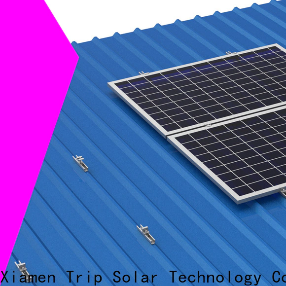 Latest solar panel flat roof mounting system factory