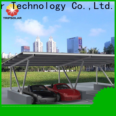 TripSolar carports with solar panels factory